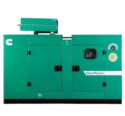 40 kVA Cummins Diesel Generator Silent Power Backup System for Commercial Offices, Workshops and Industrial Use, Fuel Efficient Reliable DG Set for Prime and Standby Applications